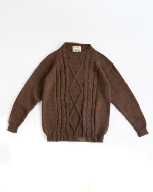 BUZO MERINO V4 MARRON